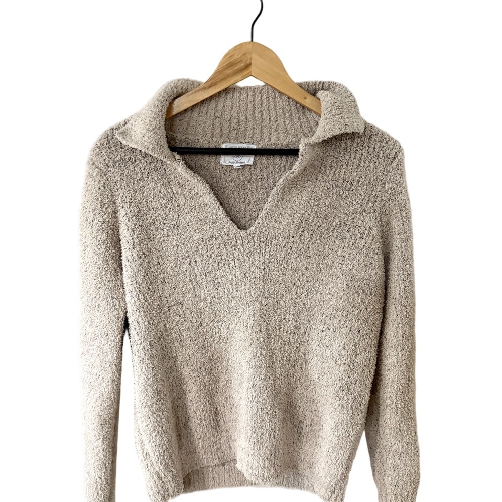 Absolutely Women's V-Neck Sweater - Cream